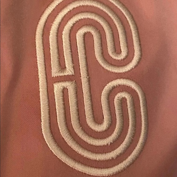 ⚡️H🌈P⚡️COACHSouvenir Rainbow Jacket Pearl Pink Medium - Picture 4 of 10